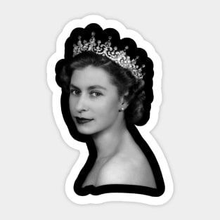 Queen Elizabeth II Sticker